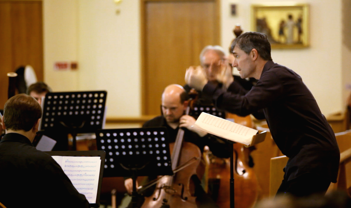 Members of the choir perform at St Peter's Church